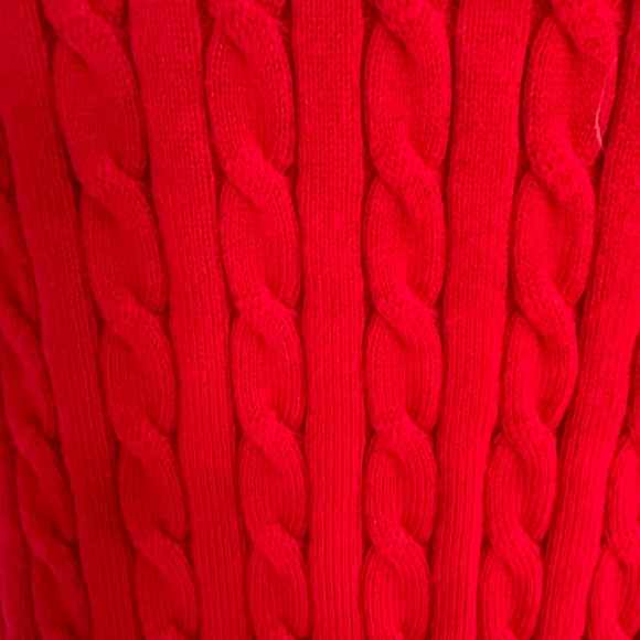 Lands' End Cable Knit Turtleneck • L - Picture 7 of 7
